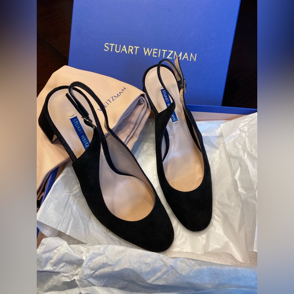Stuart Weitzman black heels